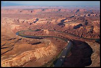 Aerial view of Bonita Bend. Canyonlands National Park ( color)