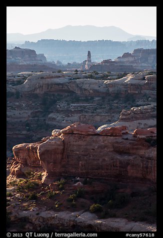 Ridges in Jasper Canyon, Maze District. Canyonlands National Park (color)