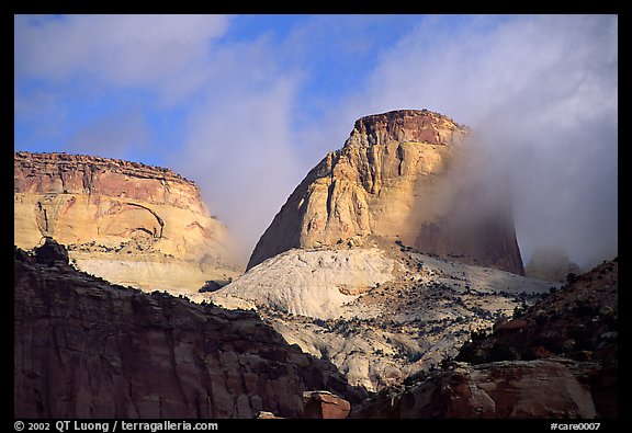 Golden Throne. Capitol Reef National Park (color)