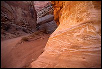 Rock walls, Capitol Gorge. Capitol Reef National Park ( color)