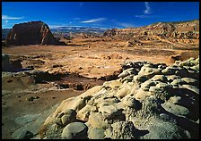 Lower South Desert. Capitol Reef National Park, Utah, USA. (color)