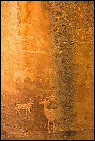Fremont Petroglyphs. Capitol Reef National Park ( color)