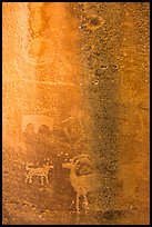 Fremont Petroglyphs. Capitol Reef National Park ( color)