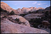 Fremont River Canyon at dusk. Capitol Reef National Park ( color)