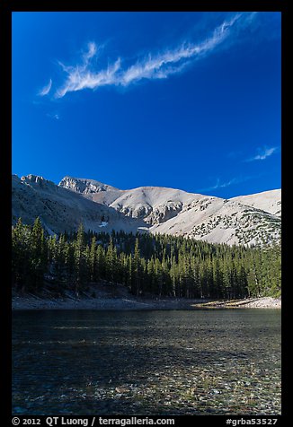 Teresa Lake. Great Basin National Park (color)