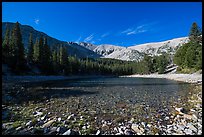 Snake range and Teresa Lake. Great Basin National Park ( color)