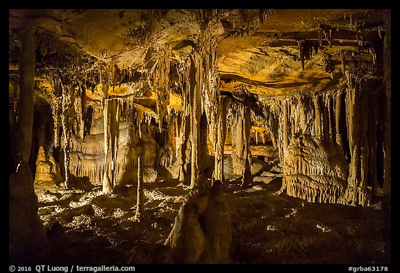 The Swamp, Lehman Cave. Great Basin National Park (color)