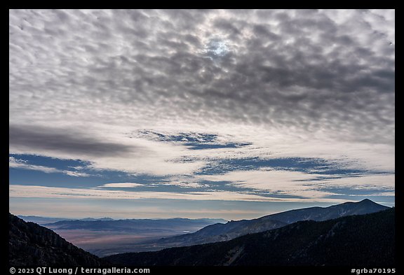 Annular eclipse of Oct 14, 2023 from Mather Overlook. Great Basin National Park (color)