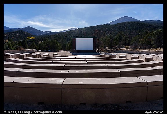 Astronomy Amphitheater. Great Basin National Park (color)