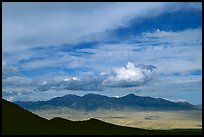 Desert Mountain ranges. Great Basin National Park, Nevada, USA. (color)