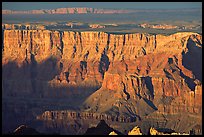 Desert View, sunset. Grand Canyon National Park, Arizona, USA. (color)
