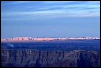 Painted Desert at sunset. Grand Canyon National Park, Arizona, USA.