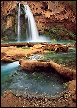 Havasu Canyon near Hualapai Hilltop. Grand Canyon National Park, Arizona, USA. (color)