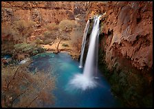 Havasu Falls, Havasu Canyon. Grand Canyon National Park ( color)