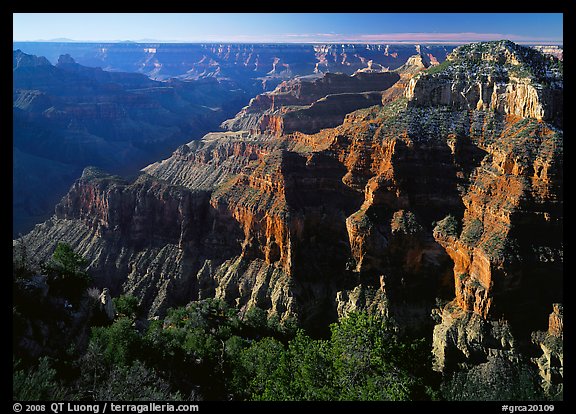 Canyon landscape. Grand Canyon  National Park, Arizona, USA.