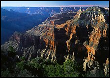 Canyon landscape. Grand Canyon  National Park, Arizona, USA.
