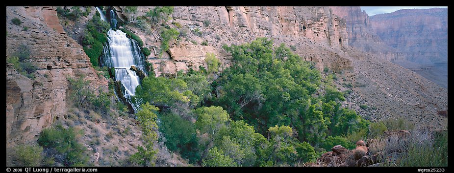 Thunder Spring waterfall. Grand Canyon National Park, Arizona, USA.