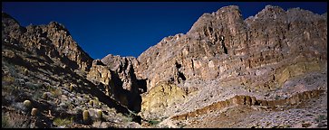 Towering cliffs. Grand Canyon  National Park (Panoramic color)