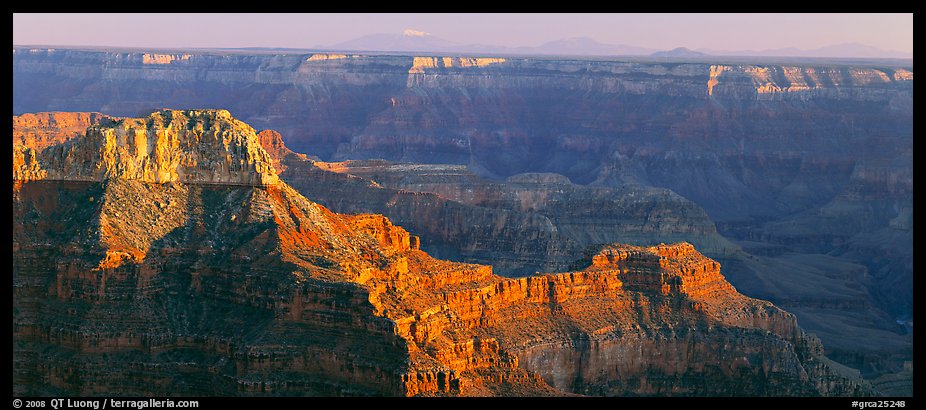 Landscape from Point Sublime. Grand Canyon  National Park (color)