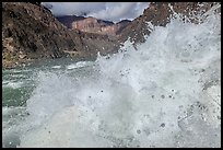 Massive wave, Granite Rapids. Grand Canyon National Park ( color)