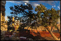 Watchtower gift shop window reflexion. Grand Canyon National Park ( color)