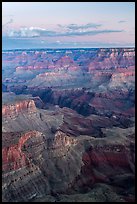 View from Moran Point at dawn. Grand Canyon National Park ( color)