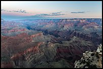 Red Canyon and Colorado gorge from Moran Point. Grand Canyon National Park ( color)