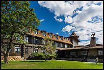 El Tovar hotel. Grand Canyon National Park, Arizona, USA. (color)