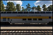 Grand Canyon railway. Grand Canyon National Park ( color)