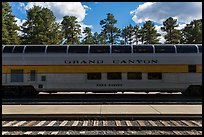 Grand Canyon railway. Grand Canyon National Park, Arizona, USA. (color)