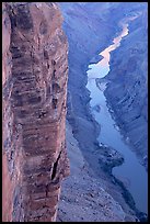 Cliffs and Colorado River, Toroweap. Grand Canyon National Park ( color)
