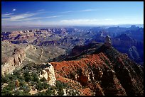 View from Point Imperial, morning. Grand Canyon National Park, Arizona, USA.