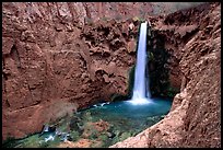 Mooney falls. Grand Canyon  National Park, Arizona, USA.