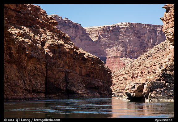 Marble Canyon of the Colorado River. Grand Canyon National Park (color)