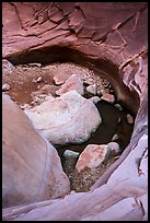 Pool and rocks, North Canyon. Grand Canyon National Park, Arizona, USA.