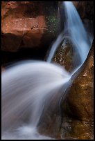 Clear Creek Falls detail. Grand Canyon National Park, Arizona, USA.