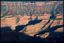 Buttes above Surprise Canyon from Twin Point. Grand Canyon National Park ( color)