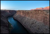 Marble Canyon and Vermilion Cliffs at dawn. Grand Canyon National Park ( color)