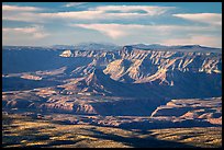 Mollies Nipple and Price Point. Grand Canyon National Park ( color)