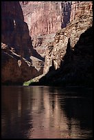 Early light, shadows and reflections. Grand Canyon National Park ( color)