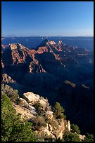 View from Bright Angel Point. Grand Canyon National Park, Arizona, USA. (color)