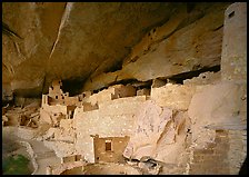 Cliff Palace Anasazi dwelling. Mesa Verde National Park, Colorado, USA. (color)