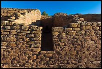 Far View House, early morning. Mesa Verde National Park, Colorado, USA. (color)