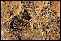 Close up of wall, Coyote Village. Mesa Verde National Park ( color)