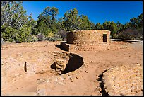 Far View Tower. Mesa Verde National Park ( color)