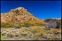 Mesas in autumn. Mesa Verde National Park, Colorado, USA.