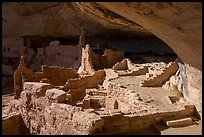 Long House, large Ancestral Puebloan structure. Mesa Verde National Park ( color)
