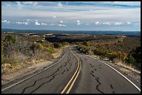 Wetherill Mesa Road. Mesa Verde National Park, Colorado, USA.