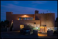 Far View Lodge at night. Mesa Verde National Park, Colorado, USA.