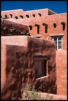 Architectural detail, Painted Desert Inn. Petrified Forest National Park ( color)